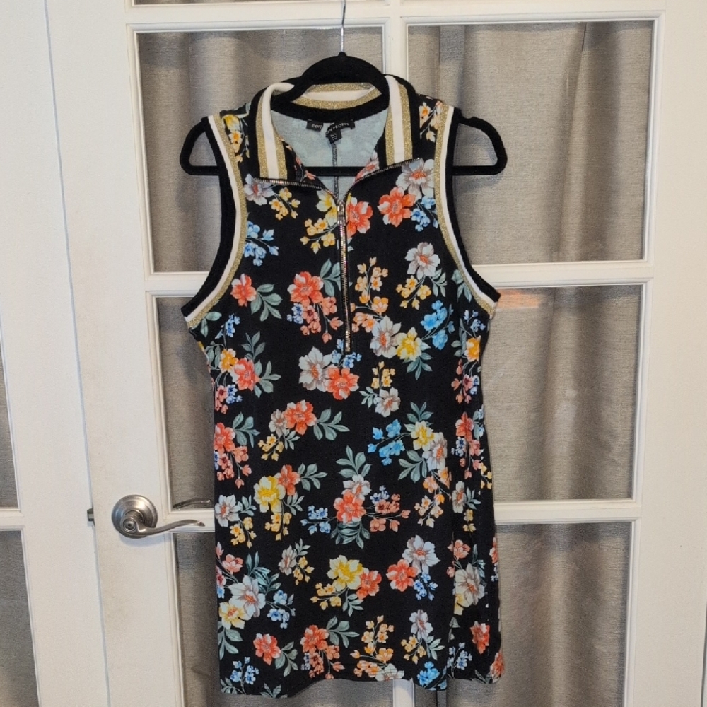 Boston Proper Floral Mini Dress